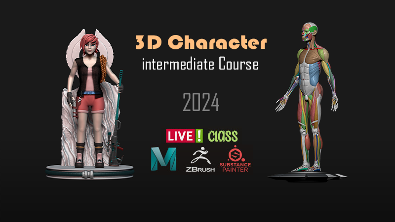 3D-Character-intermediate-Course-in-Bangla-2024